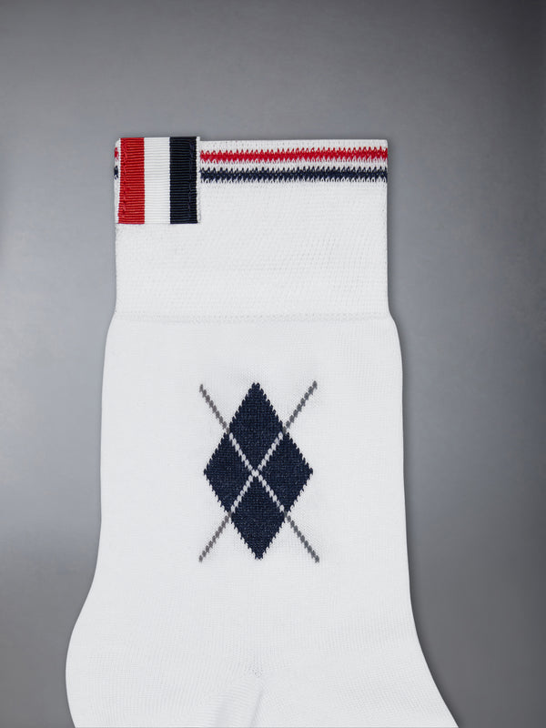 COTTON ARGYLE FUNMIX ANKLE SOCKS - image 2