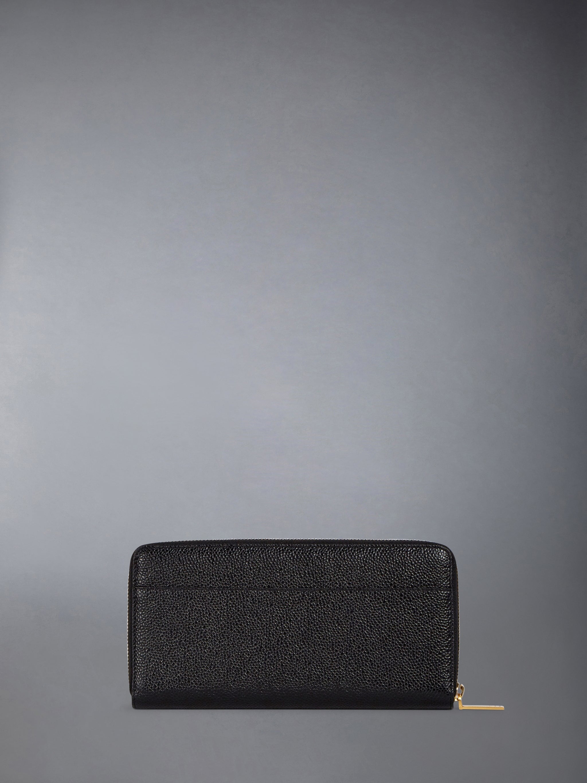 ペブルグレイン コンチネンタル ジップウォレット | Thom Browne