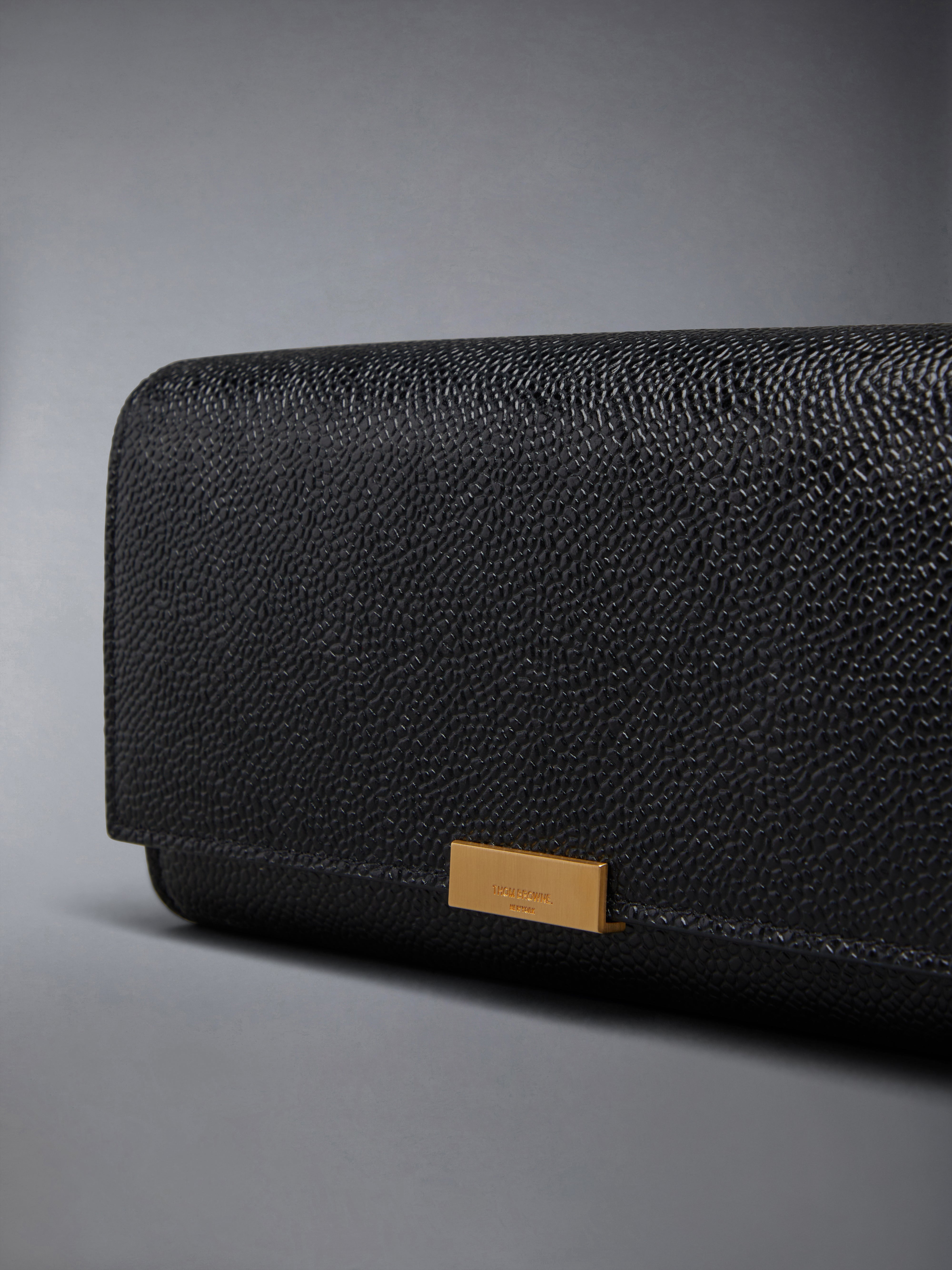 Pebble Grain Pave Wallet | Thom Browne