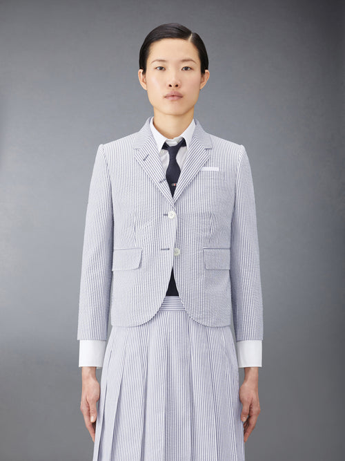 シアサッカー スリムフィット スポーツコート | Thom Browne