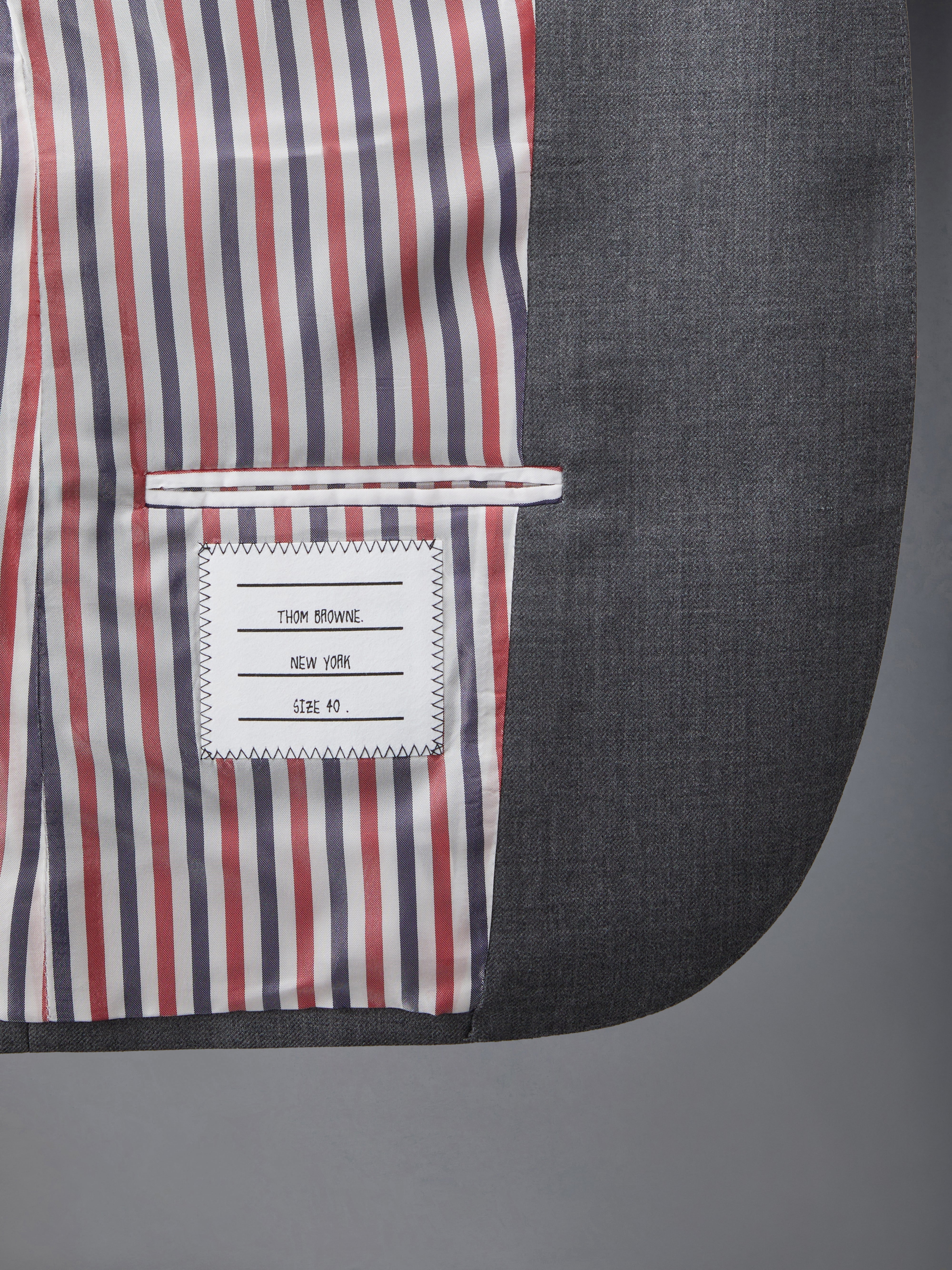 THOM BROWNE.NEW YORK スラックス Twill High Armhole Sport Coat | Thom Browne
