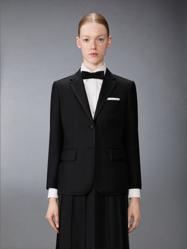 SUPER 120'S TWILL GROSGRAIN TIPPING SPORTCOAT - image 1