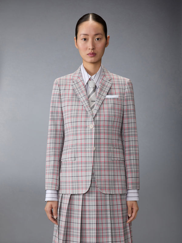 PLAID CHECK COOL WOOL SPORTCOAT - image 1