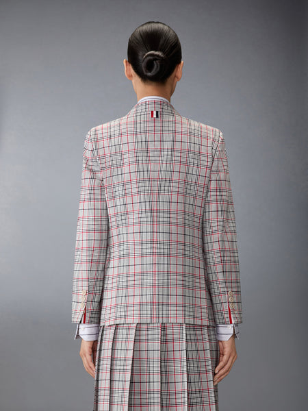 PLAID CHECK COOL WOOL SPORTCOAT RWBWHT