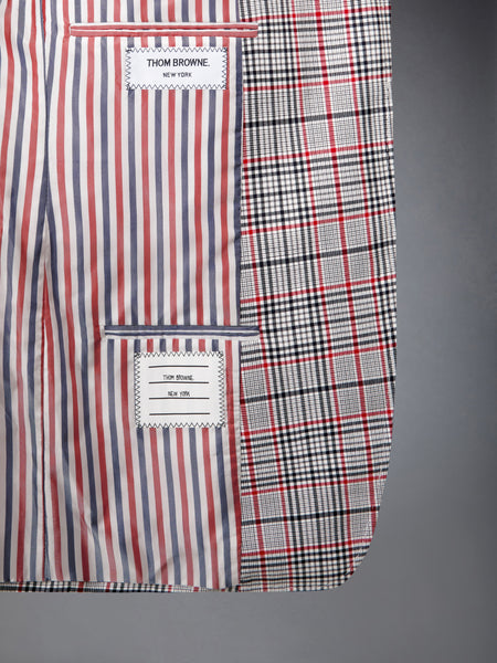 PLAID CHECK COOL WOOL SPORTCOAT RWBWHT