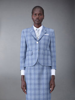 Prince of Wales Flannel High Armhole Sport Coat