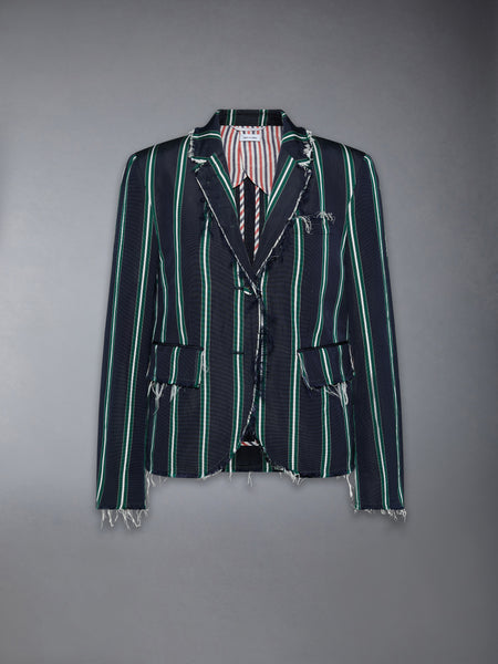 RAW EDGE SCHOOL STRIPE MOGADOR SPORTCOAT NAVY