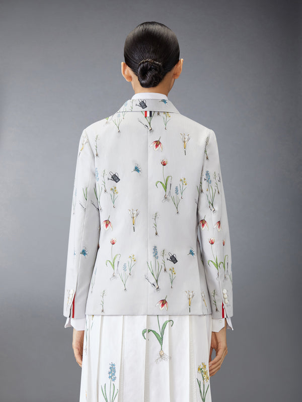 CLASSIC COTTON LINEN BOTANICAL FLOWER SPORT COAT - image 2
