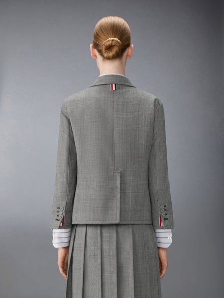 PRINCE OF WHALES FUNMIX FRESCO CROPPED SPORTCOAT BLK/WHT