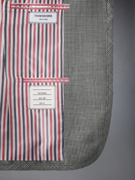 PRINCE OF WHALES FUNMIX FRESCO CROPPED SPORTCOAT BLK/WHT