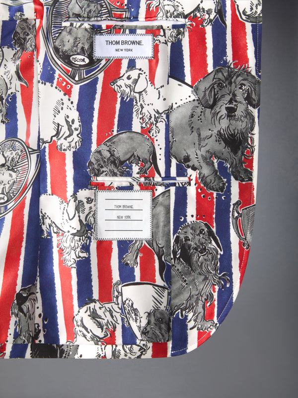 UNCONSTRUCTED SILK TWILL HECTOR TOILE SPORTCOAT - image 3