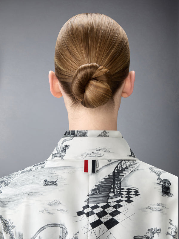 UNCONSTRUCTED SILK TWILL HECTOR TOILE SPORTCOAT - image 5