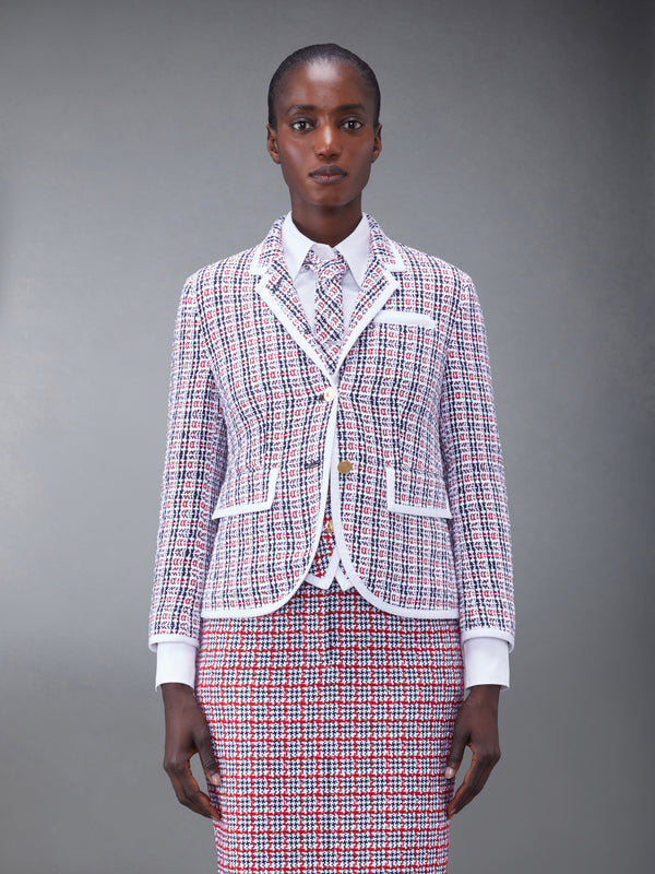 CHECK CROCHET TWEED SLIM FIT SPORT COAT - featured image