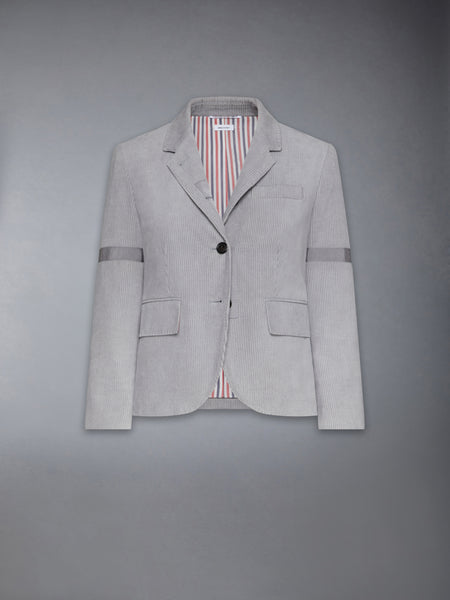CORDUROY HIGH ARMHOLE ARMBAND SPORT COAT LT GREY