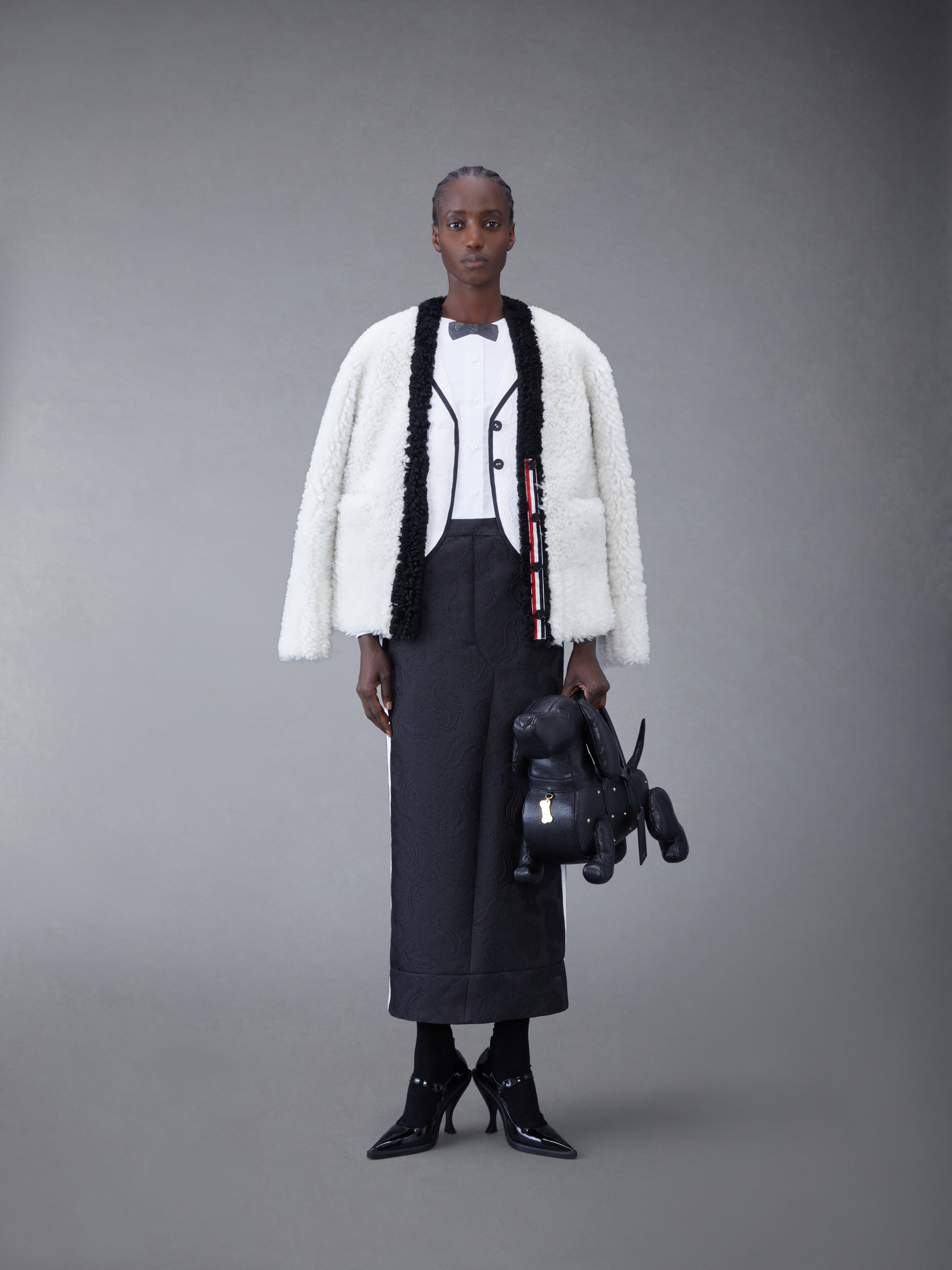 染めシアリングカーディガン | Thom Browne