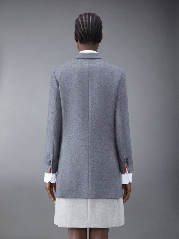 Wool Flannel Elongated Double Breasted Sport Coat - image 2