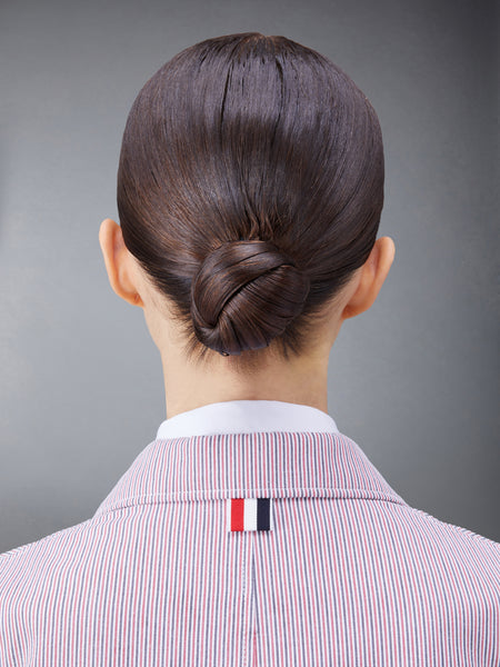 DOBBYCORD CROPPED SACK SPORT COAT RWBWHT