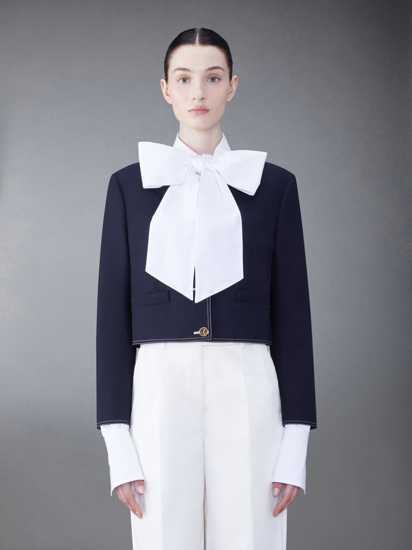FRESCO BOX PLEAT CARDIGAN JACKET - image 2