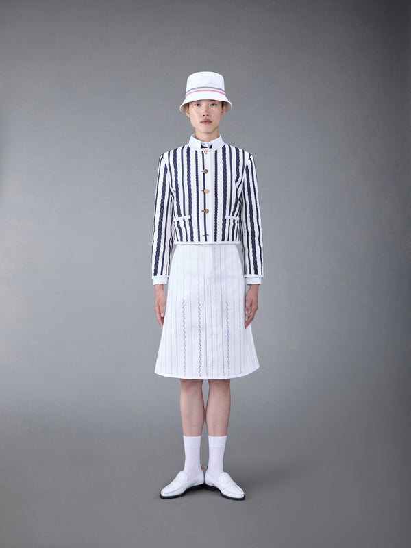 COTTON TWILL BOX PLEAT JACKET - image 3