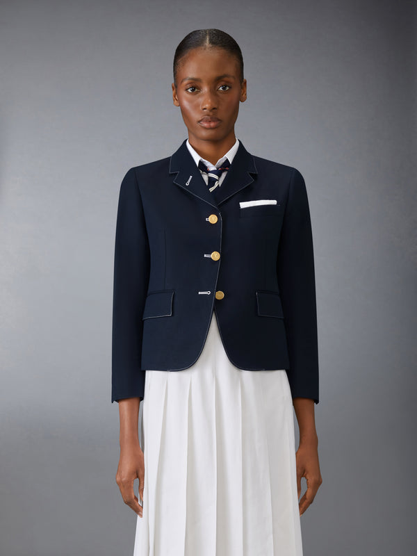 LINEN COTTON HIGH BREAK SPORT COAT - image 1
