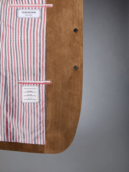 SUEDE ARMBAND SPORTCOAT BROWN