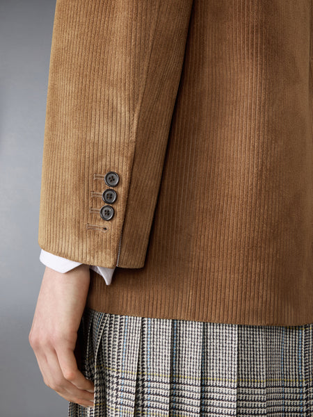 SUEDE ARMBAND SPORTCOAT BROWN