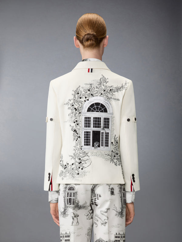 SOLID CANVAS UNCONSTRUCTED RELAXED FIT SPORTCOAT - image 2