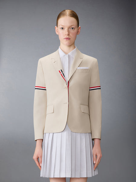 UNCONSTRUCTED COTTON SUITING RELAXED FIT SPORTCOAT BEIGE