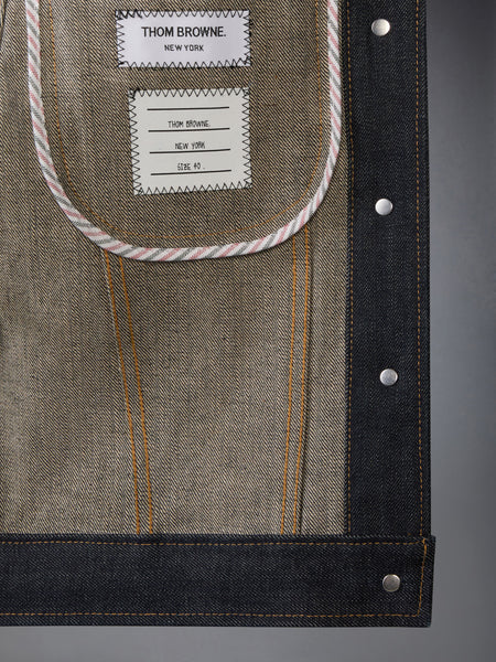 SELVEDGE DENIM SHRUNKEN JACKET NAVY