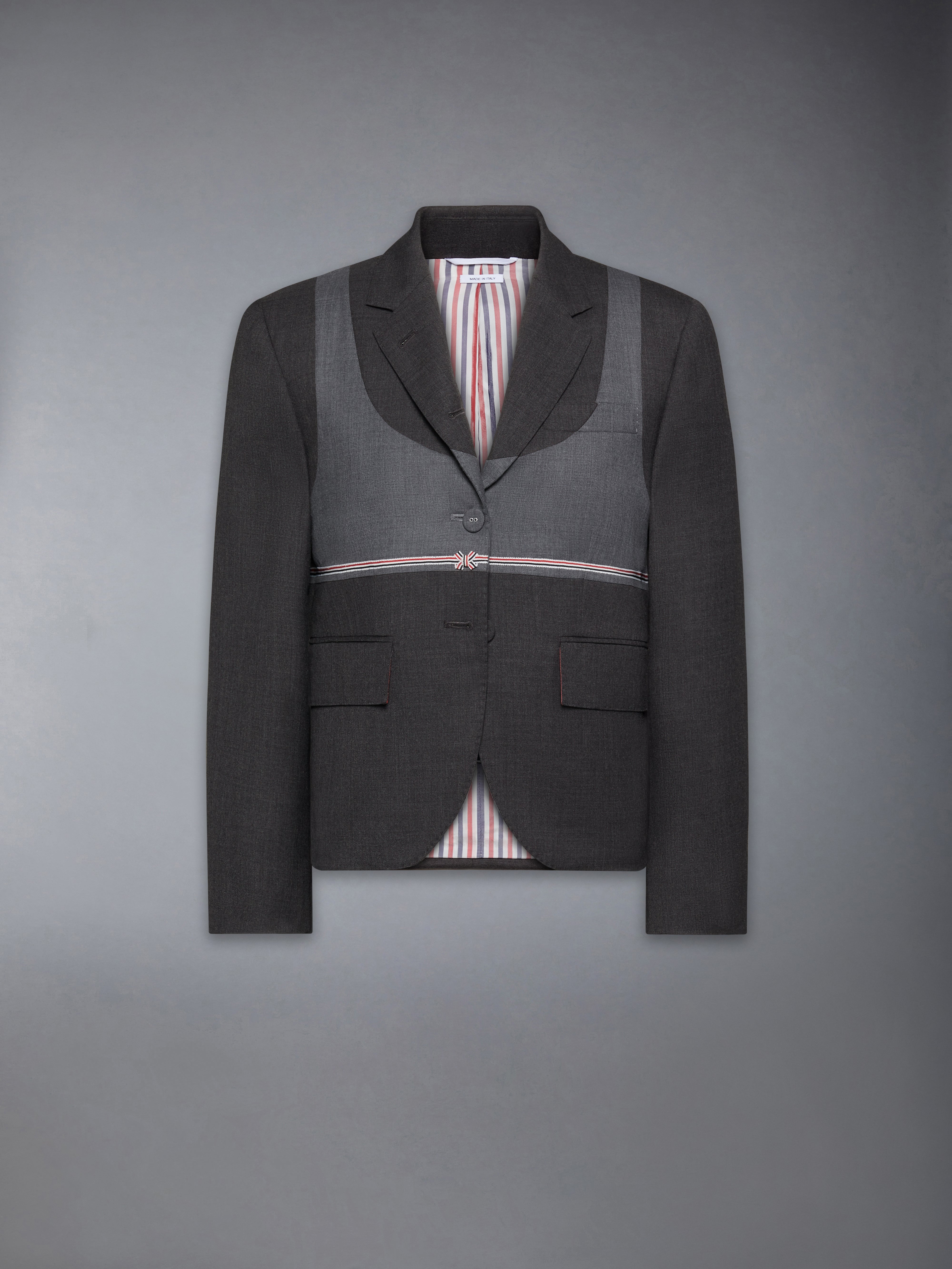 Super 120'S Twill Trompe-L'Œil Bikini Sportcoat | Thom Browne