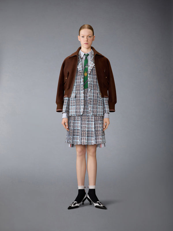 LONGBEACH NUBUX CROPPED FLIGHT JACKET - image 3