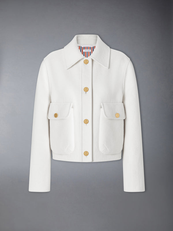 WOOL BELL SLEEVE JACKET - featured image