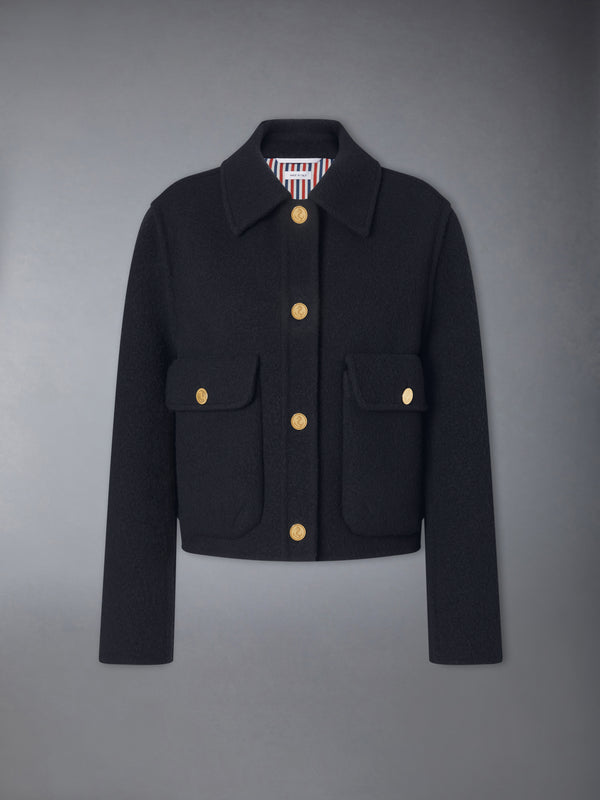 WOOL BELL SLEEVE JACKET - featured image