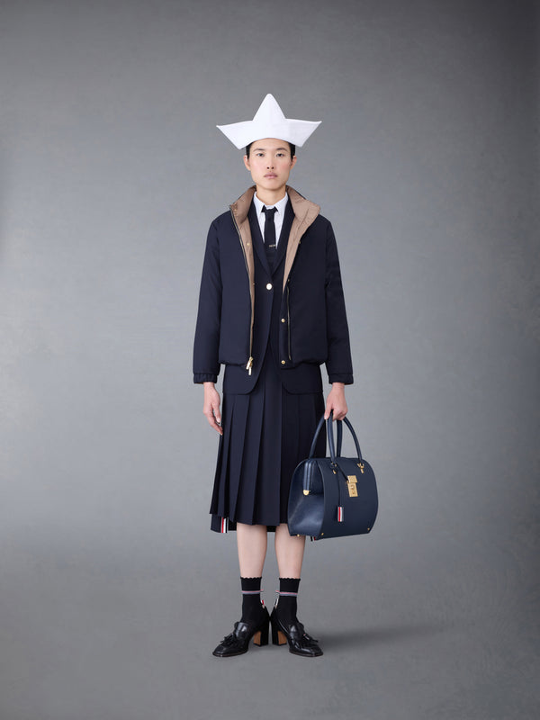 Ultralight Tech and Plain Weave Down Reversible 4-Bar Jacket - image 4