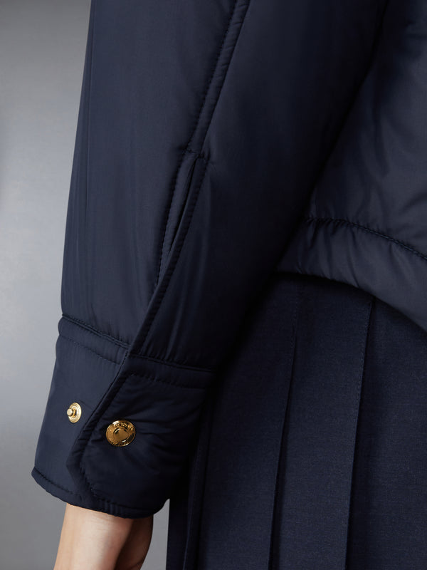 ULTRA LIGHT NYLON TECH DOWN JACKET