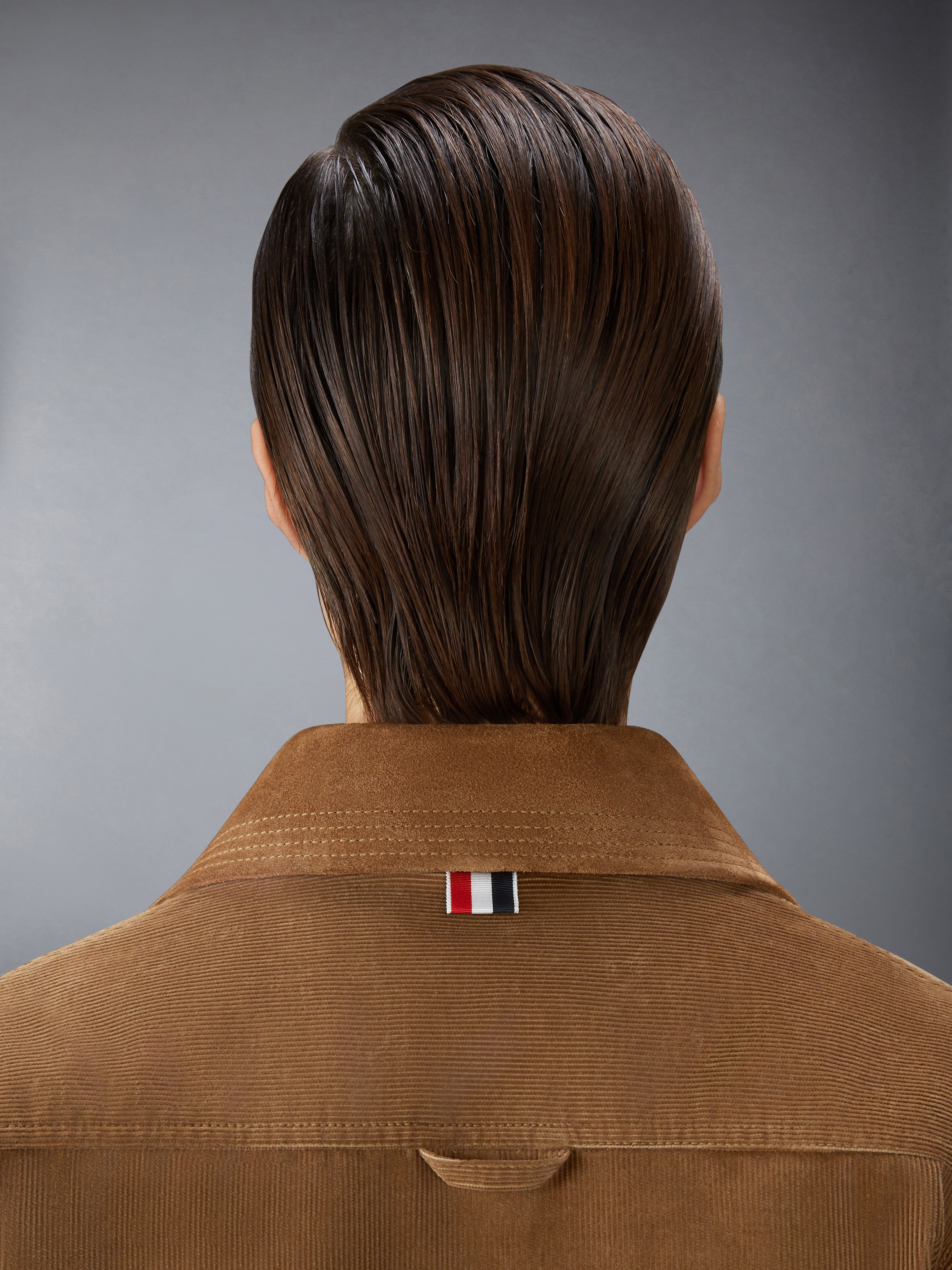 Wale Corduroy Down Filled Cropped Flight Jacket | Thom Browne