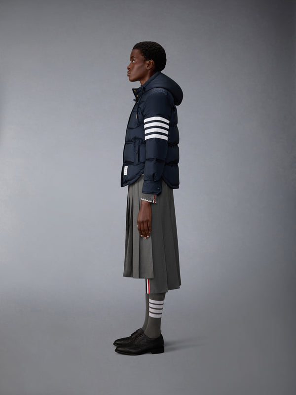 SHINY RIPSTOP LIGHTWEIGHT DOWN FILLED 4-BAR JACKET - image 2