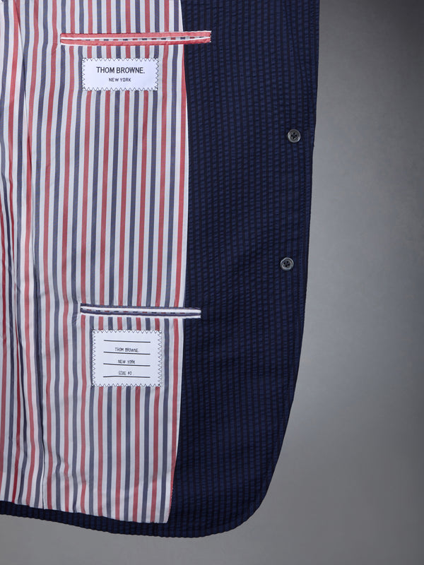 WOOL SEERSUCKER PATCH POCKET SPORT COAT - image 5