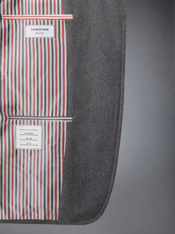 SOLID WOOL FLANNEL OVERSIZED SPORTCOAT - image 4
