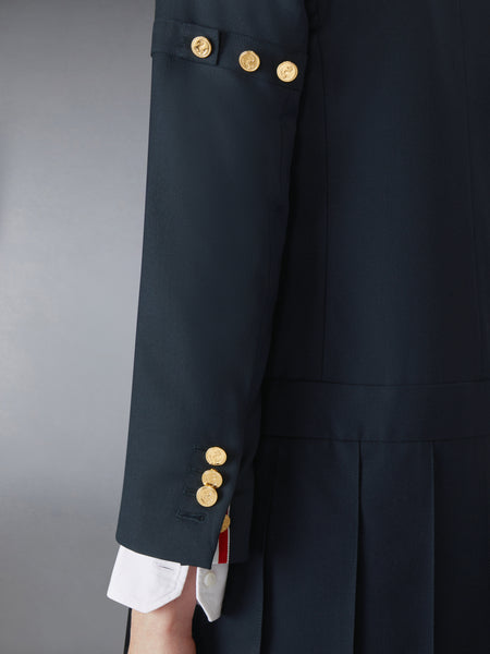 SUPER 120'S TWILL SPORTCOAT MINI DRESS