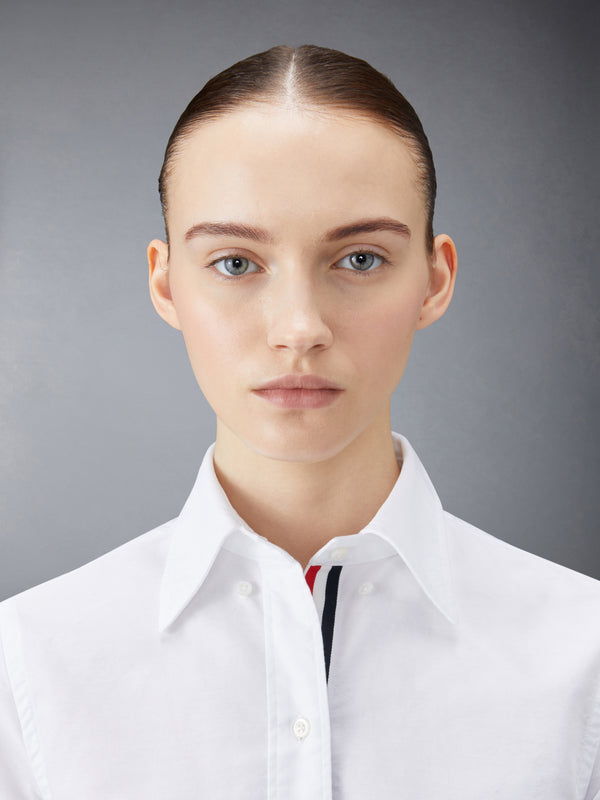 OXFORD GROSGRAIN PLACKET SHIRTDRESS - image 6