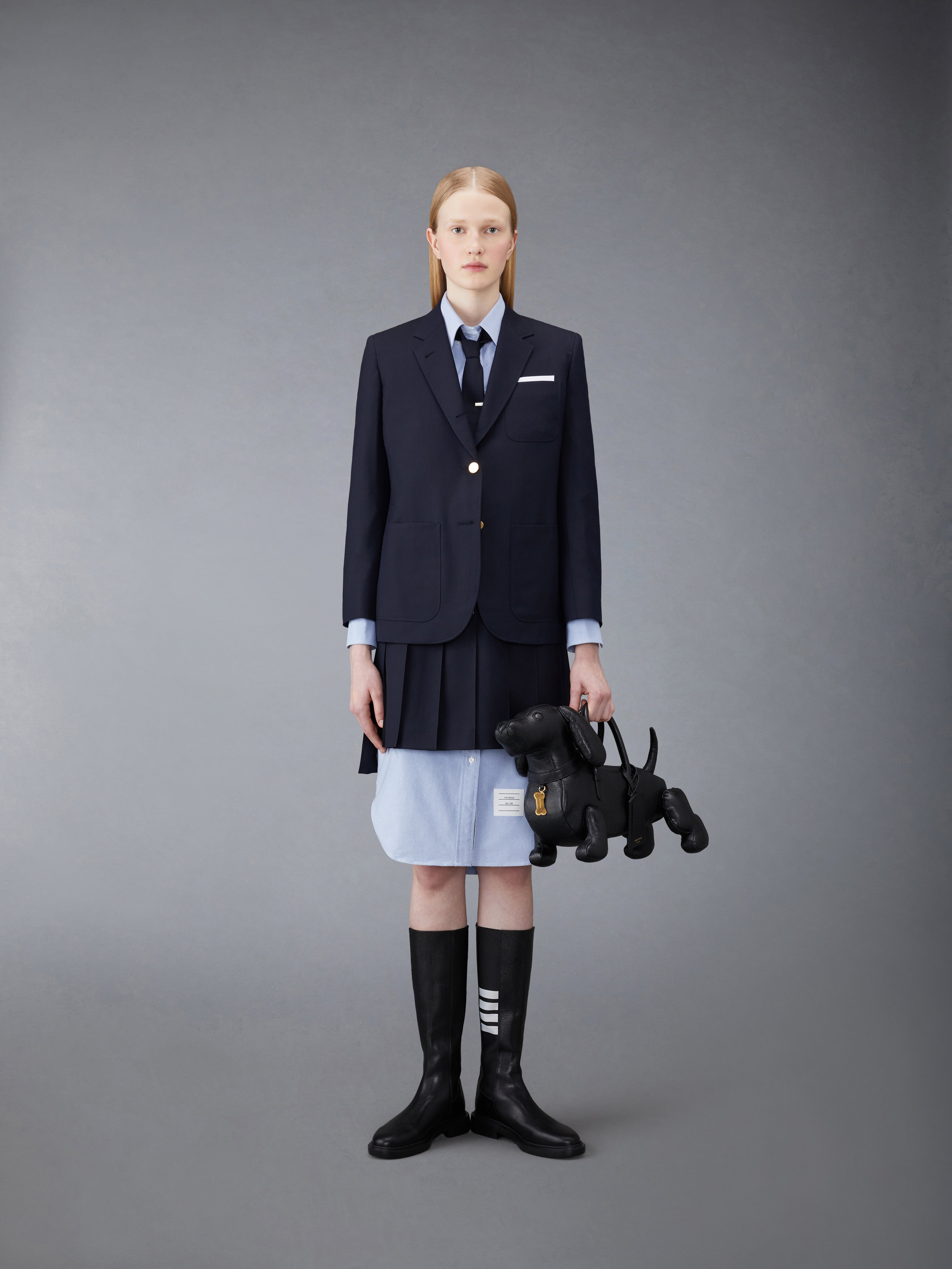 ★THOM BROWNE★ストライプ オックスフォード ドレス オックスフォード ストライプ シャツドレス | Thom Browne