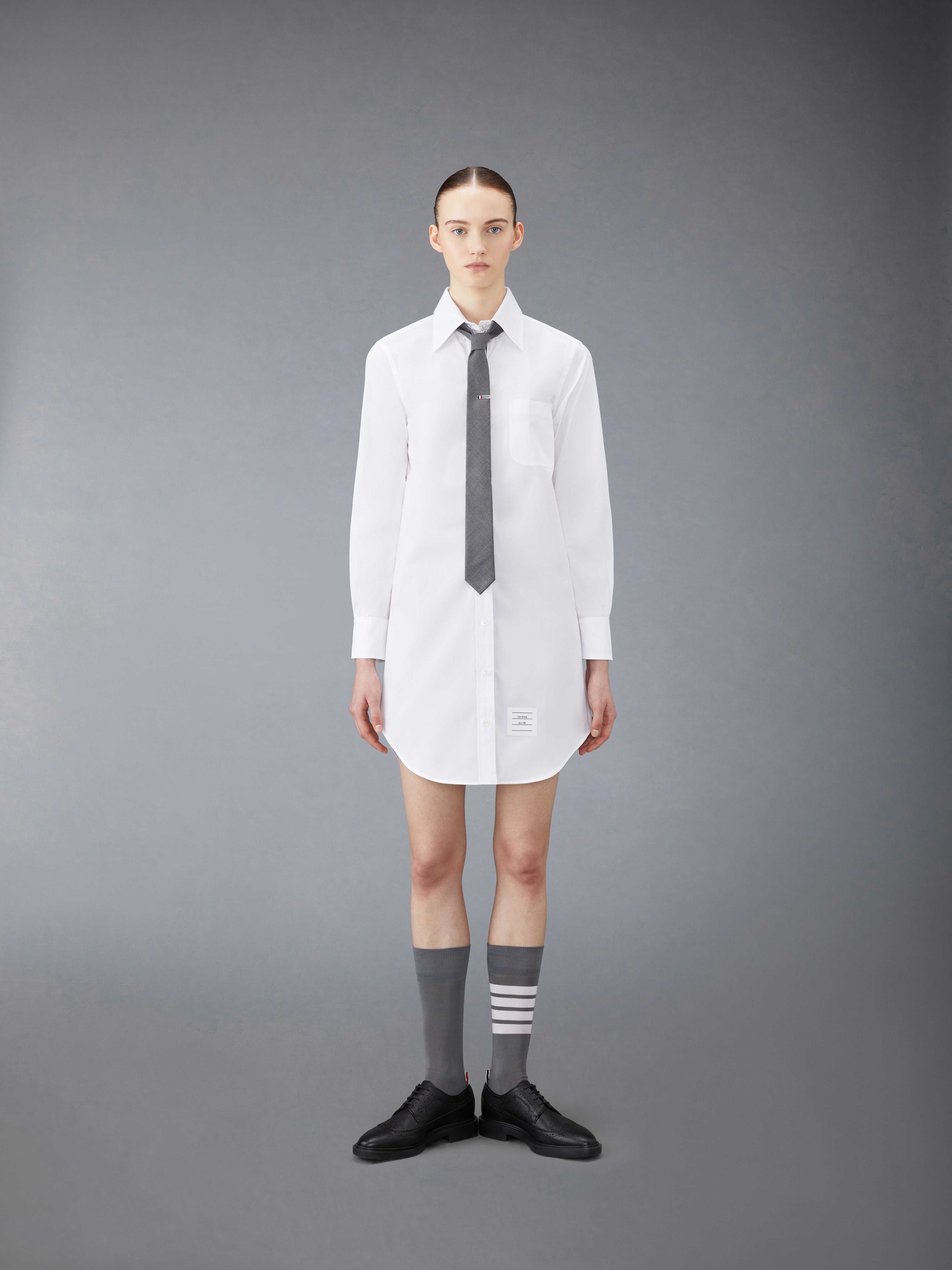Poplin Mini Shirtdress | Thom Browne
