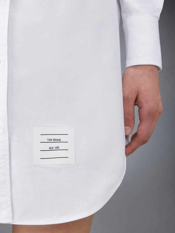 OXFORD GROSGRAIN PLACKET MINI SHIRTDRESS - image 8