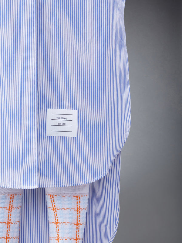 STRIPE POPLIN MAXI SHIRTDRESS - image 6