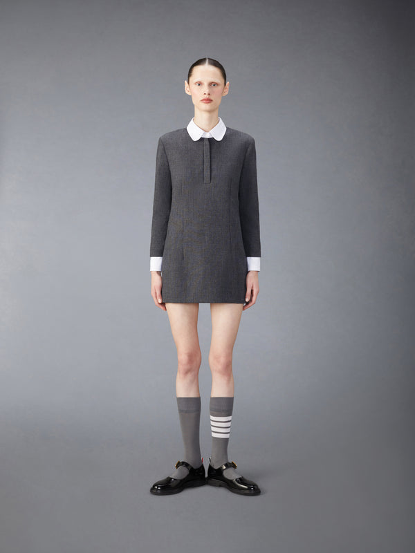 WOOL MINI SHIFT DRESS - featured image