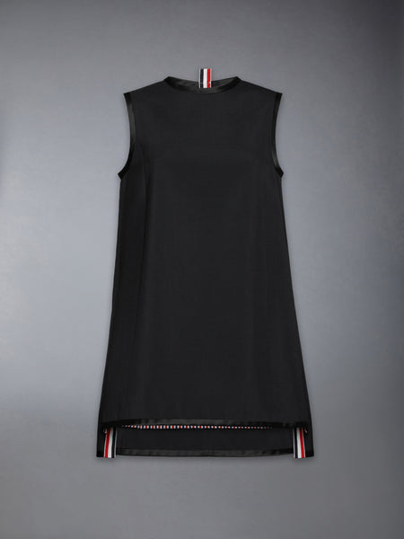 SCHOOL UNIFORM A-LINE SHIFT DRESS BLACK
