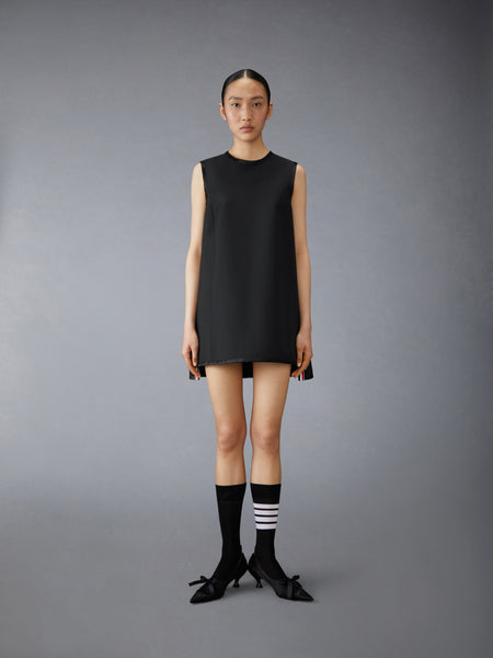 SCHOOL UNIFORM A-LINE SHIFT DRESS BLACK