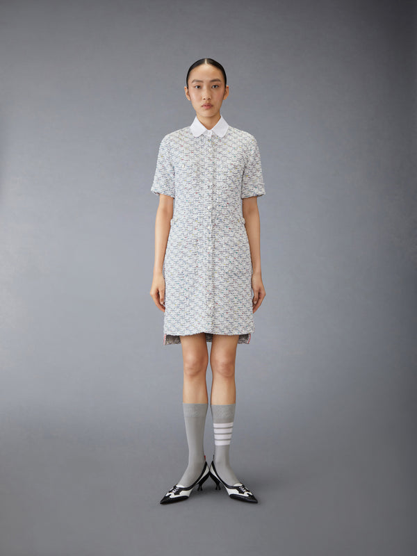 sequin patch dress Sequin Starfish Patch Mini Dress The Ivory Palm