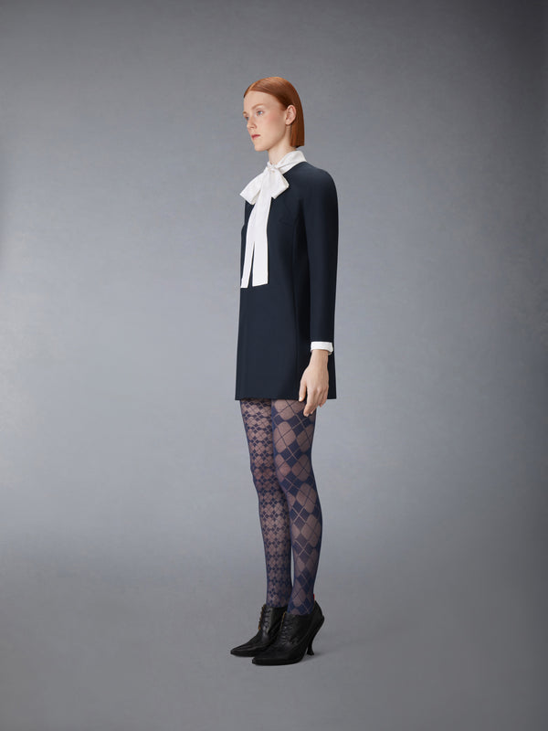 HIGH WOOL SUITING SHIFT DRESS - image 2